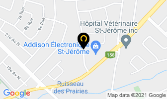 Garderie L'envol&eacute;e in Saint-Jérôme map