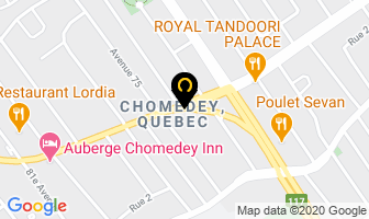 Garderie Les Aimables Inc in Laval map