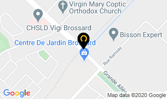 Garderies Kinderville Daycares in Brossard map