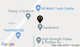 Gardewine North in Sudbury map