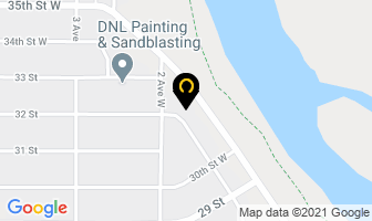 Gardiner Electric in North Battleford map