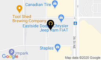 Garment Express & Promotional in Calgary map