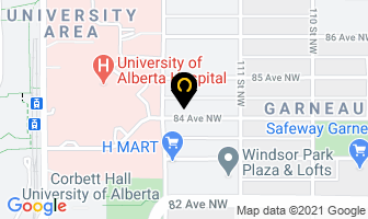 Garneau United Church in Kenora map