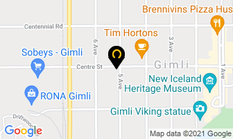 Garriock Insurance in Gimli map