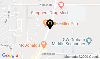 Garrison Place Apartments in Chilliwack map