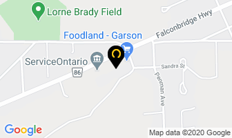 Garson Pet Food Express in Sudbury map