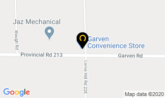 Garven Grocery Store in 150 Mile House map