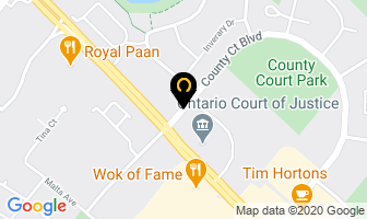 Gary Bhutta Century 21 Legacy Ltd in Brampton map