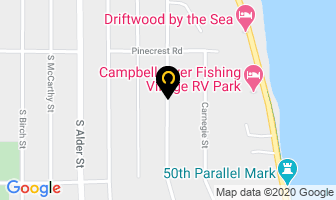 Gary Rhyno Trucking in Campbell River map