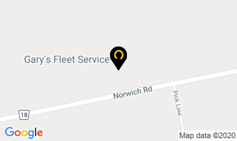 Gary's Fleet Service in Stouffville map