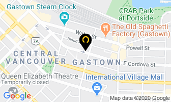 Gastown Tattoo Parlour in Toronto map