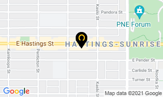 Gastown Vocational Services in Toronto map