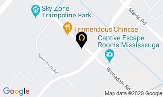 Gateway Centre For New Cdns in Mississauga map
