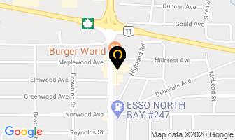 Gateway Home Hardware in North Bay map