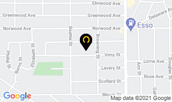 Gateway Landscaping in North Bay map