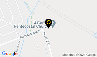 Gateway Pentecostal Church in North Bay map