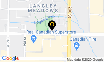 Gateway Pizza in Langley map