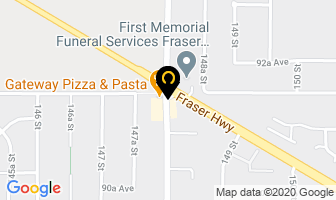 Gateway Pizza & Pasta in Surrey map