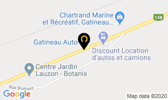 Gatineau Auto in Gatineau map