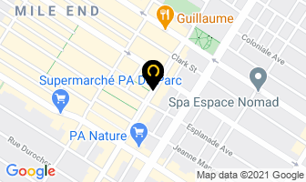 Gattuso Pierre in Montreal map