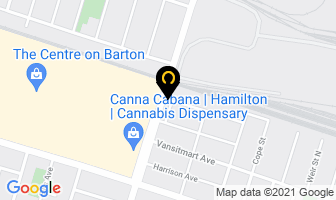 Gatx Rail Canada Corp in Hamilton map