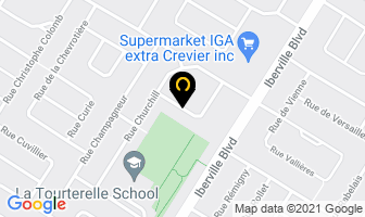 Gauthier P P Services Financiers in Repentigny map