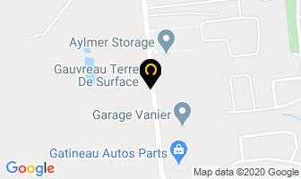 Gauvreau Terre De Surface in Gatineau map