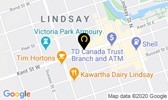 Gauze 2 Go in Lindsay map