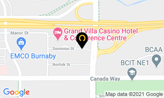 Gavin Homes Ltd in Burnaby map