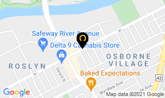 Gavin Wood Law Office in Winnipeg map