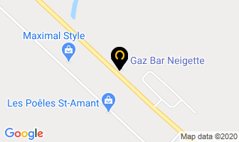 Gaz Bar Neigette in Rimouski map