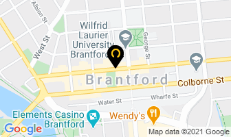 Gbr Transportation in Brantford map