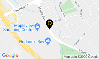 Gco Canada Incopen Mapleview Shopping Center in Burlington map