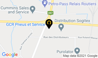 Gcr Centres De Pneus in Val-d'Or map