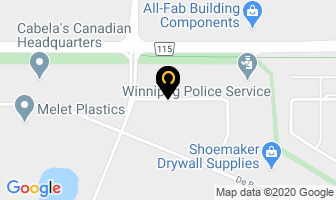 Ge Energy Industrial Services in Winnipeg map