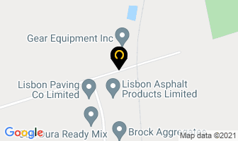 Gear Equipment Inc. in Bradford map
