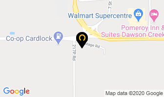 Gearjammer Electronics Ltd in Dawson Creek map