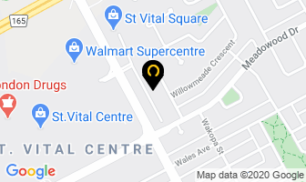 Gelley Chiropractic Clinic in Winnipeg map