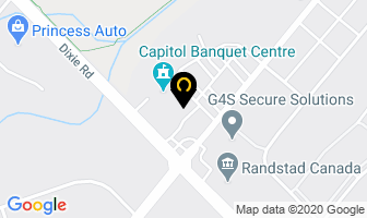 Gem Auto Protection in Mississauga map