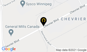 General Mills Canada Corp in Winnipeg map