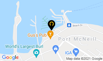 General Properties Ltd in Port Mcneill map