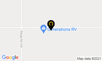 Generations Rv Inc in Stettler map