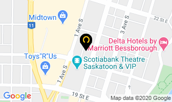 Gene's Watch Repair in Saskatoon map