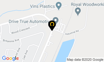 Genesis Gymnastics in Bradford West Gwillimbury map