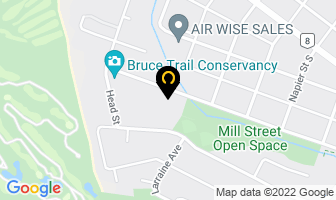 Genesis Metalworks in Hamilton map