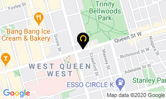 Genesis Translation Service in Toronto map
