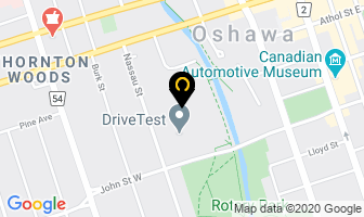 Genius Shoe Repair in Oshawa map