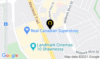 Genstar Development Co Ltd in Calgary map