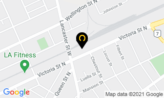 Gentry Hair Styling in Kitchener map
