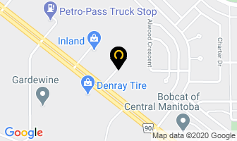 Genuine Truck Service in Winnipeg map